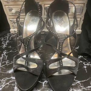 Worthington Black & Silver Stiletto size 11